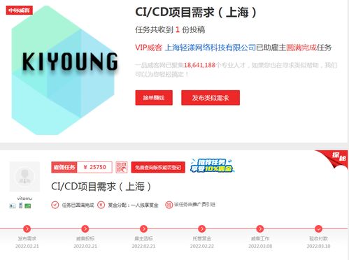 大陸創業臺青 軟件外包上一品威客，省時又省心